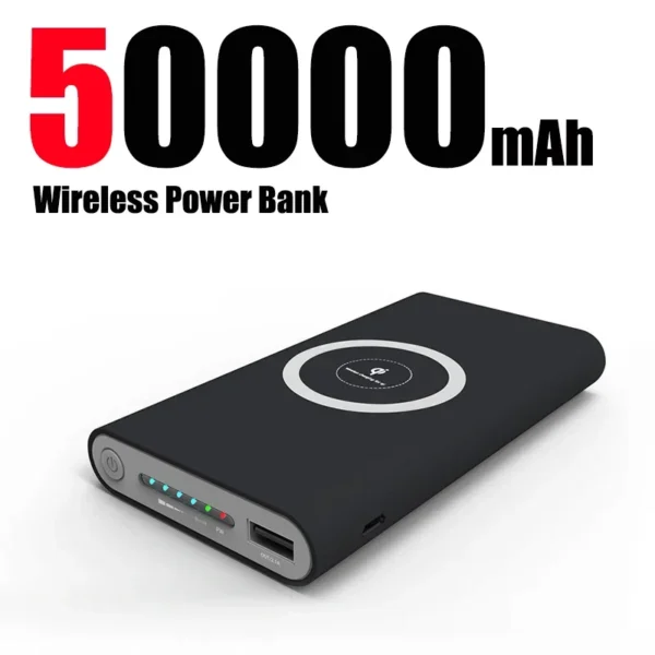 200000mAh Power Bank Ultra-Large Capacity Universal Wireless Fast Charging Power Bank Thin And Portable For iPhone Samsung - Image 9
