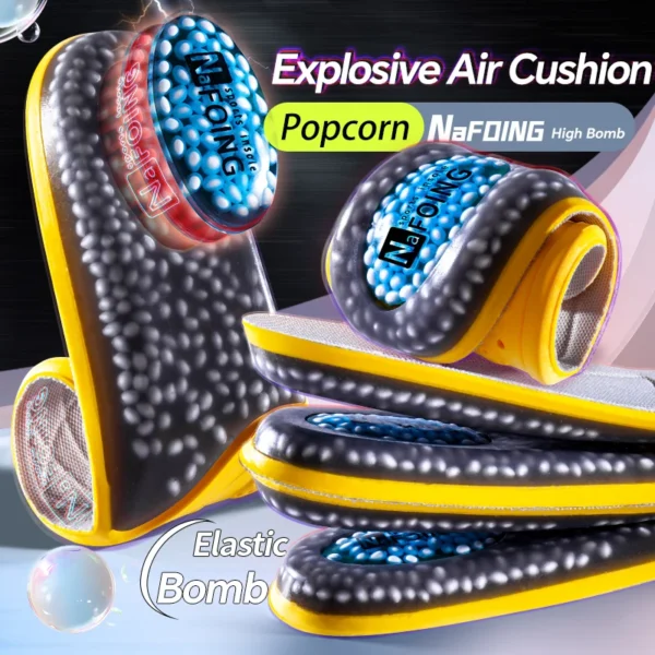 Sport Insoles Arch Support Breathable Technology Design Shock Absorption Shoes Pad Outdoor Running Rzoom Air Cushion Insole - Image 11