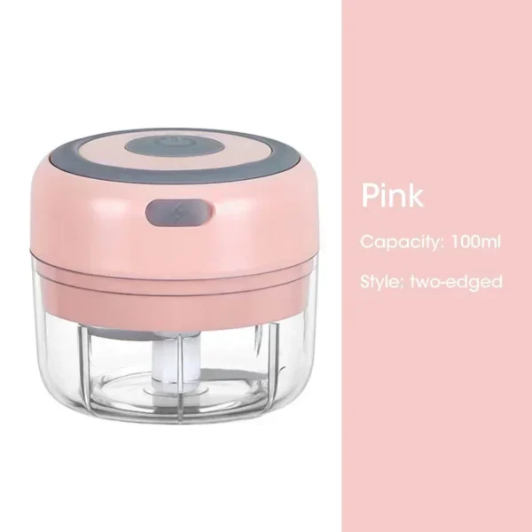 Wireless Electric Garlic Masher Machine Meat Grinder Mincer Auxiliary Food Machine 100/250ml Chili Vegetable Crusher Masher - Image 18