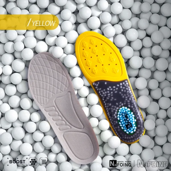 1Pair 4D Cloud Technology Sport Insoles for Shoes Soft High Elasticity PU Air Cushion for Men Women Feet Care Orthopedic Insole - Image 8
