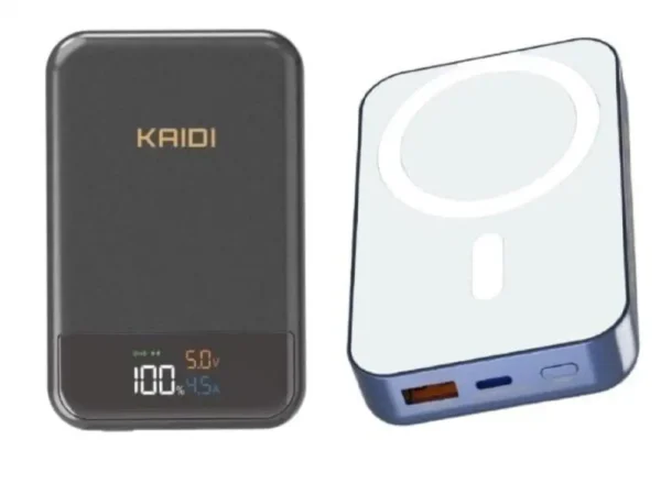 Power Bank Portable Magnetic Magsafe Turbo 10.000mAh Kaidi Grey