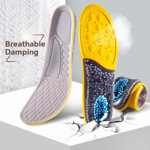 Sport Insoles Arch Support Breathable Technology Design Shock Absorption Shoes Pad Outdoor Running Rzoom Air Cushion Insole - Image 13