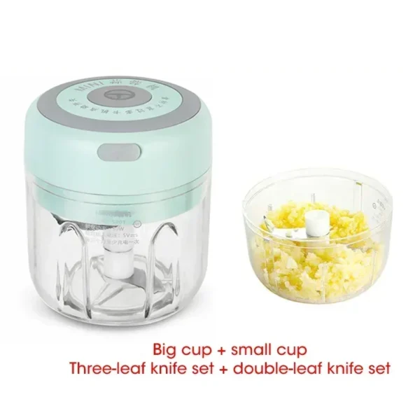Wireless Electric Garlic Masher Machine Meat Grinder Mincer Auxiliary Food Machine 100/250ml Chili Vegetable Crusher Masher - Image 13