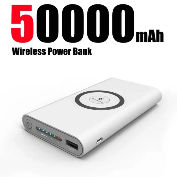 200000mAh Power Bank Ultra-Large Capacity Universal Wireless Fast Charging Power Bank Thin And Portable For iPhone Samsung - Image 17