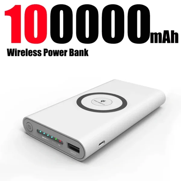 200000mAh Power Bank Ultra-Large Capacity Universal Wireless Fast Charging Power Bank Thin And Portable For iPhone Samsung - Image 18