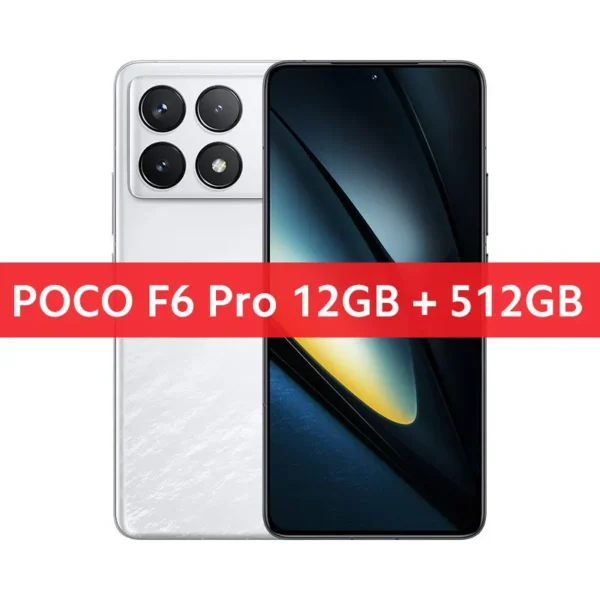 POCO F6 Pro Smartphone Global Version WQHD+ 6.67” 120Hz Flow AMOLED display 120W HyperCharge 5000mAh Battery Snapdragon 8 Gen 2 - Image 10