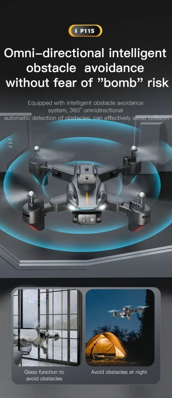 Xiaomi MIJIA P11 Max Drone 8K HD 5G GPS Professional Aerial Photography Dual Camera Obstacle Avoidanc Brushless Quadrotor 10000M - Image 15