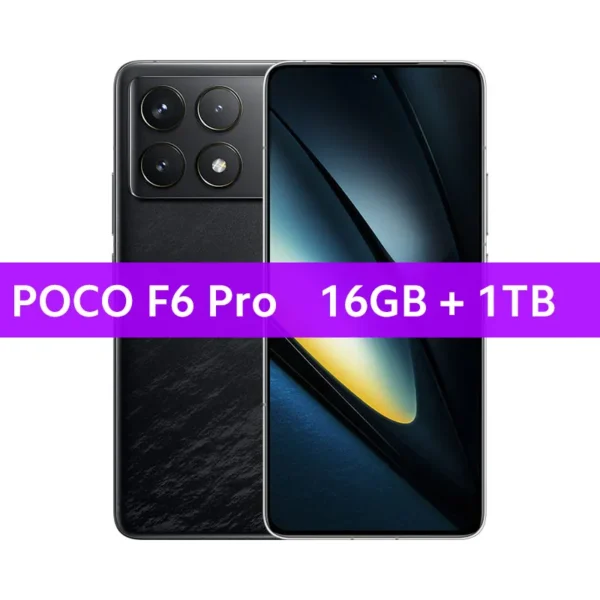 POCO F6 Pro Smartphone Global Version WQHD+ 6.67” 120Hz Flow AMOLED display 120W HyperCharge 5000mAh Battery Snapdragon 8 Gen 2 - Image 11