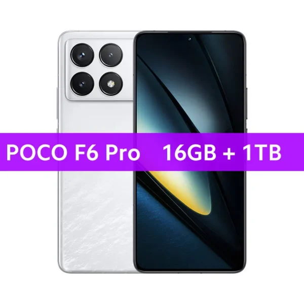 POCO F6 Pro Smartphone Global Version WQHD+ 6.67” 120Hz Flow AMOLED display 120W HyperCharge 5000mAh Battery Snapdragon 8 Gen 2 - Image 12