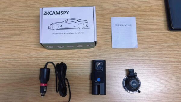 Dash Cam Front and Inside, HD 1080P Recording Car DVR Cam with 170° Wide Angle, Night Vision, Small Dash Camera for Cars, 24h Parking Monitor, Loop Recording, G-Sensor, Without SD Card - Image 10
