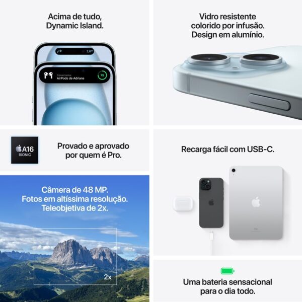 Apple iPhone 15 256GB - Verde - Image 5