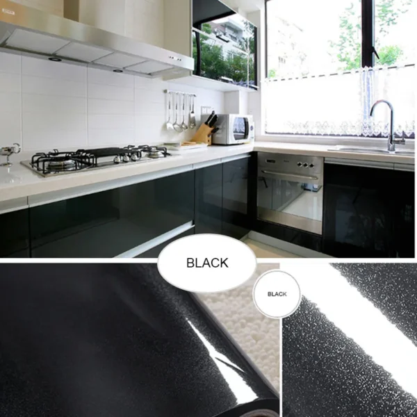Filme decorativo pvc auto adesivo de parede móveis renovação adesivos armário cozinha à prova - Image 29