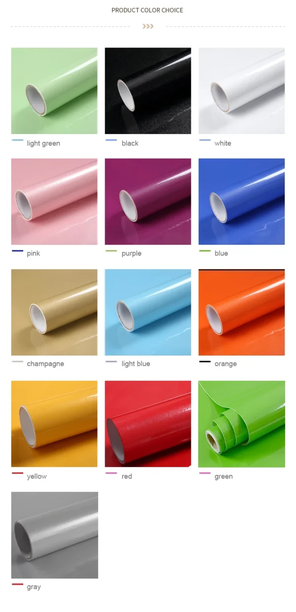 Filme decorativo pvc auto adesivo de parede móveis renovação adesivos armário cozinha à prova - Image 54