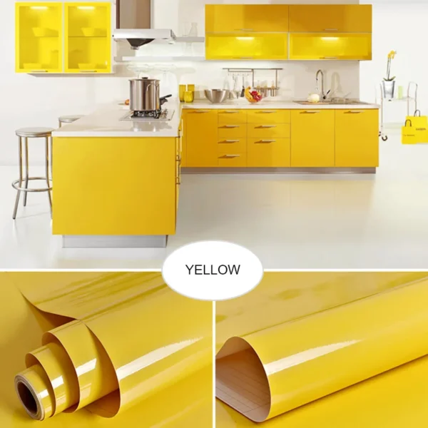 Filme decorativo pvc auto adesivo de parede móveis renovação adesivos armário cozinha à prova - Image 43