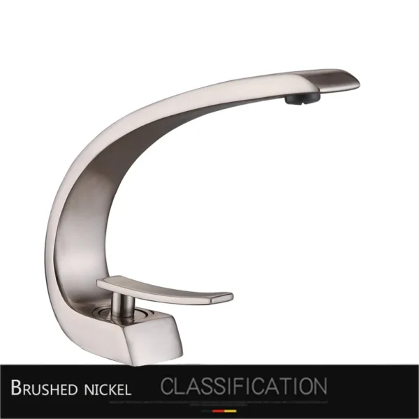 Rozin preto torneira da bacia do banheiro deck montado único nível chrome bacia de lavagem água quente e fria misturadora torneiras estilo luxo - Image 10