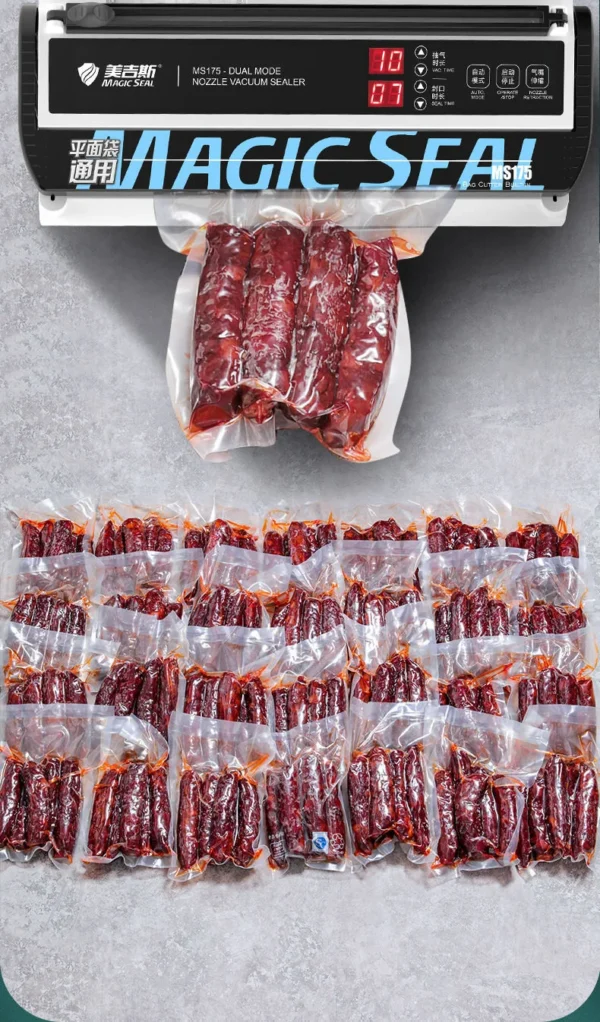 Senior Electric Vacuum Sealer Packaging Machine For Home Kitchen For Sealing Fresh Packaging Machine For Food Preservation MS175 - Image 24