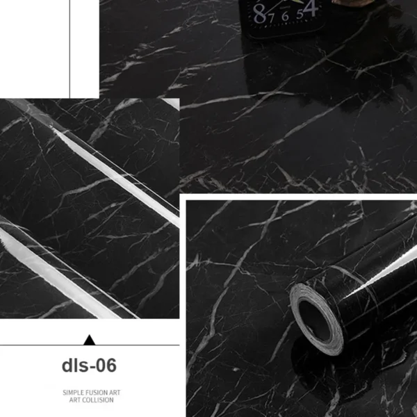 Filme decorativo pvc auto adesivo de parede móveis renovação adesivos armário cozinha à prova - Image 49