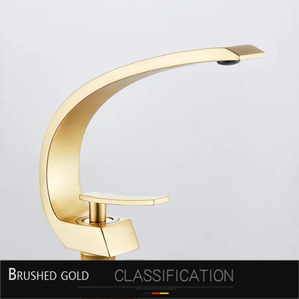 Rozin preto torneira da bacia do banheiro deck montado único nível chrome bacia de lavagem água quente e fria misturadora torneiras estilo luxo - Image 8