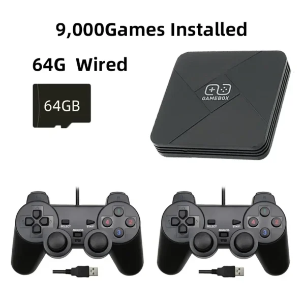 G5 S905X Retro Video Game Box Over 10Simulators Dual-Syste 4Core CPU 4K Super HD video Game Console Support NDS/PS1/PSP TV Box - Image 6