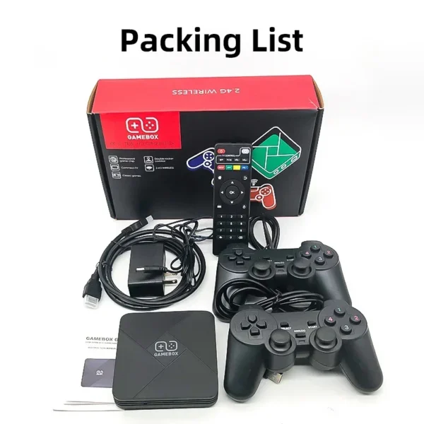 G5 S905X Retro Video Game Box Over 10Simulators Dual-Syste 4Core CPU 4K Super HD video Game Console Support NDS/PS1/PSP TV Box - Image 3