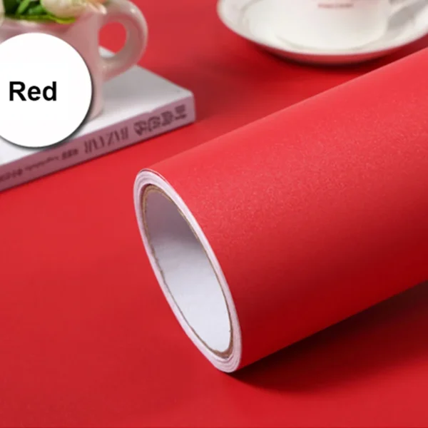 Filme decorativo pvc auto adesivo de parede móveis renovação adesivos armário cozinha à prova - Image 9