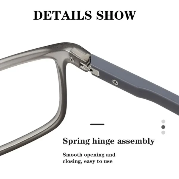 Multifocal Progressive Reading Glasses TR90 Frame Men Women Anti-blue Light Sports Eyeglasses Ultralight Bifocal Presbyopia - Image 22