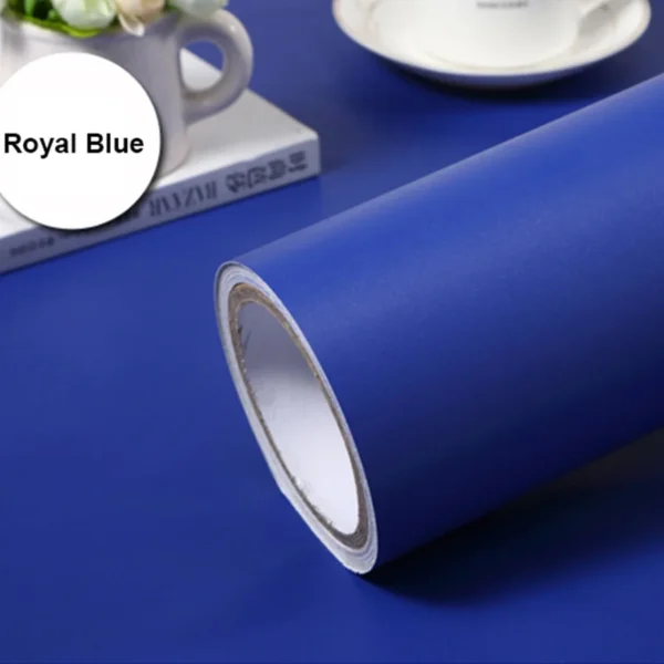 Filme decorativo pvc auto adesivo de parede móveis renovação adesivos armário cozinha à prova - Image 11