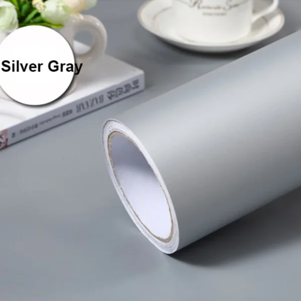Filme decorativo pvc auto adesivo de parede móveis renovação adesivos armário cozinha à prova - Image 32