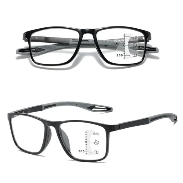Multifocal Progressive Reading Glasses TR90 Frame Men Women Anti-blue Light Sports Eyeglasses Ultralight Bifocal Presbyopia - Image 18
