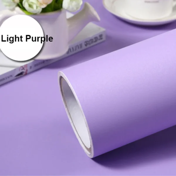 Filme decorativo pvc auto adesivo de parede móveis renovação adesivos armário cozinha à prova - Image 12