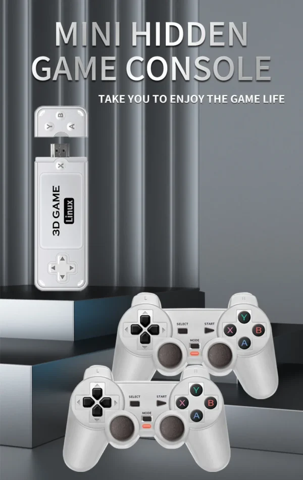 Y6 console de videogame retrô 4k hd tv, controle sem fio 2.4g, portátil, retrô, console de jogos portátil, 64/128g, presente - Image 10