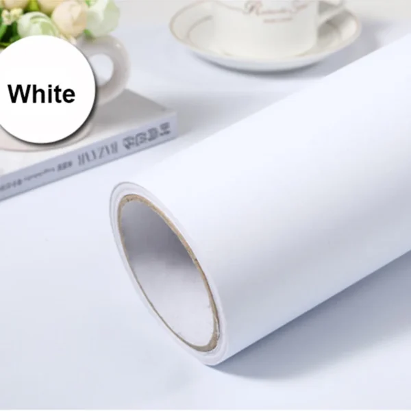 Filme decorativo pvc auto adesivo de parede móveis renovação adesivos armário cozinha à prova - Image 14